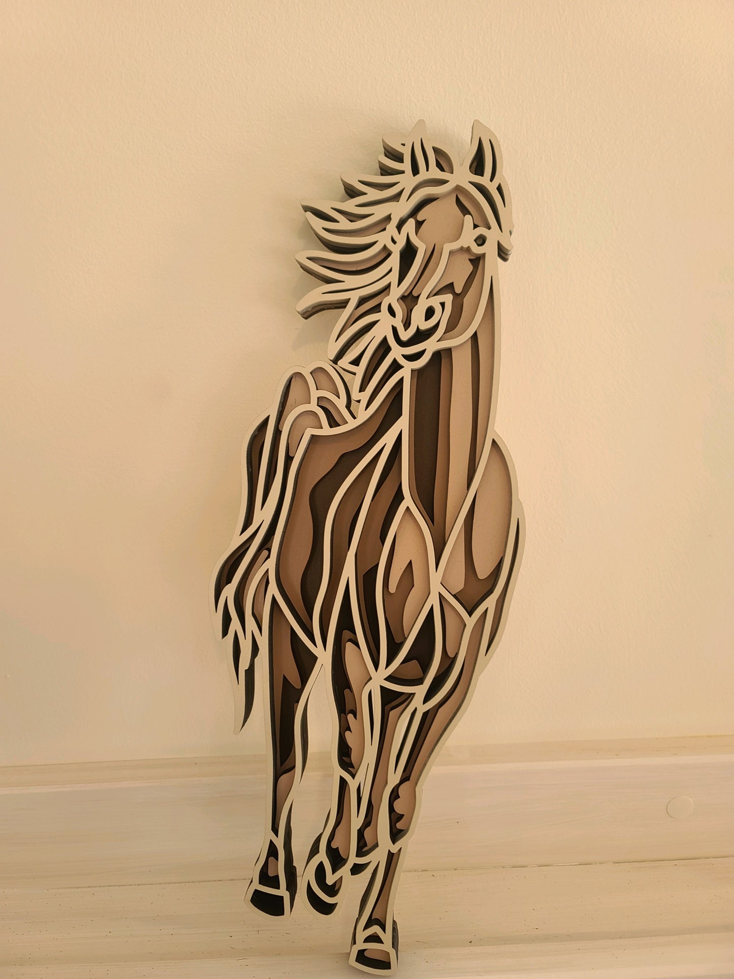 Horse Running  (5.5" x 15")