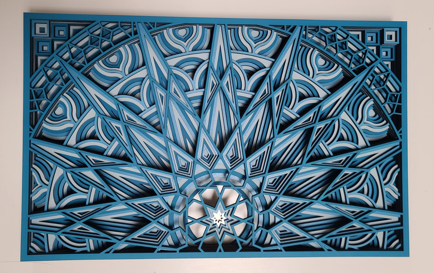 Twinkle Star Mandala 11" x 17.5"