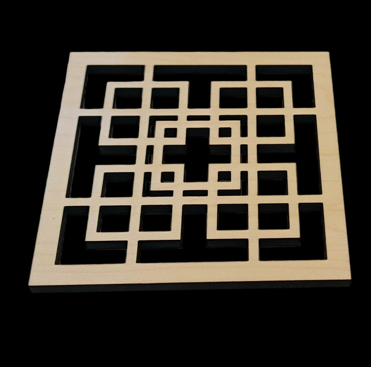 Wood Coaster - Art Deco 3