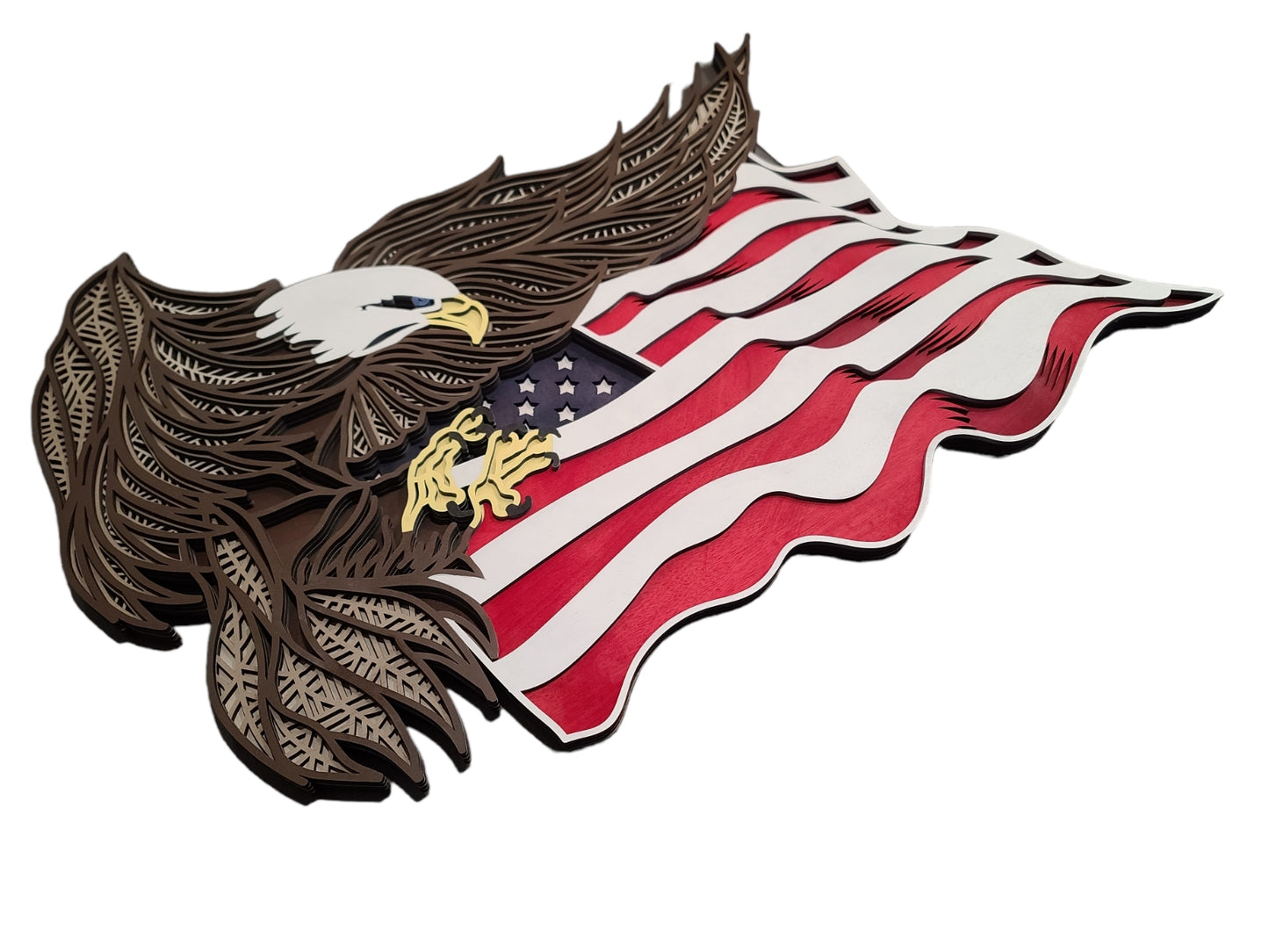 Eagle American Flag (23.5" x 35.5")