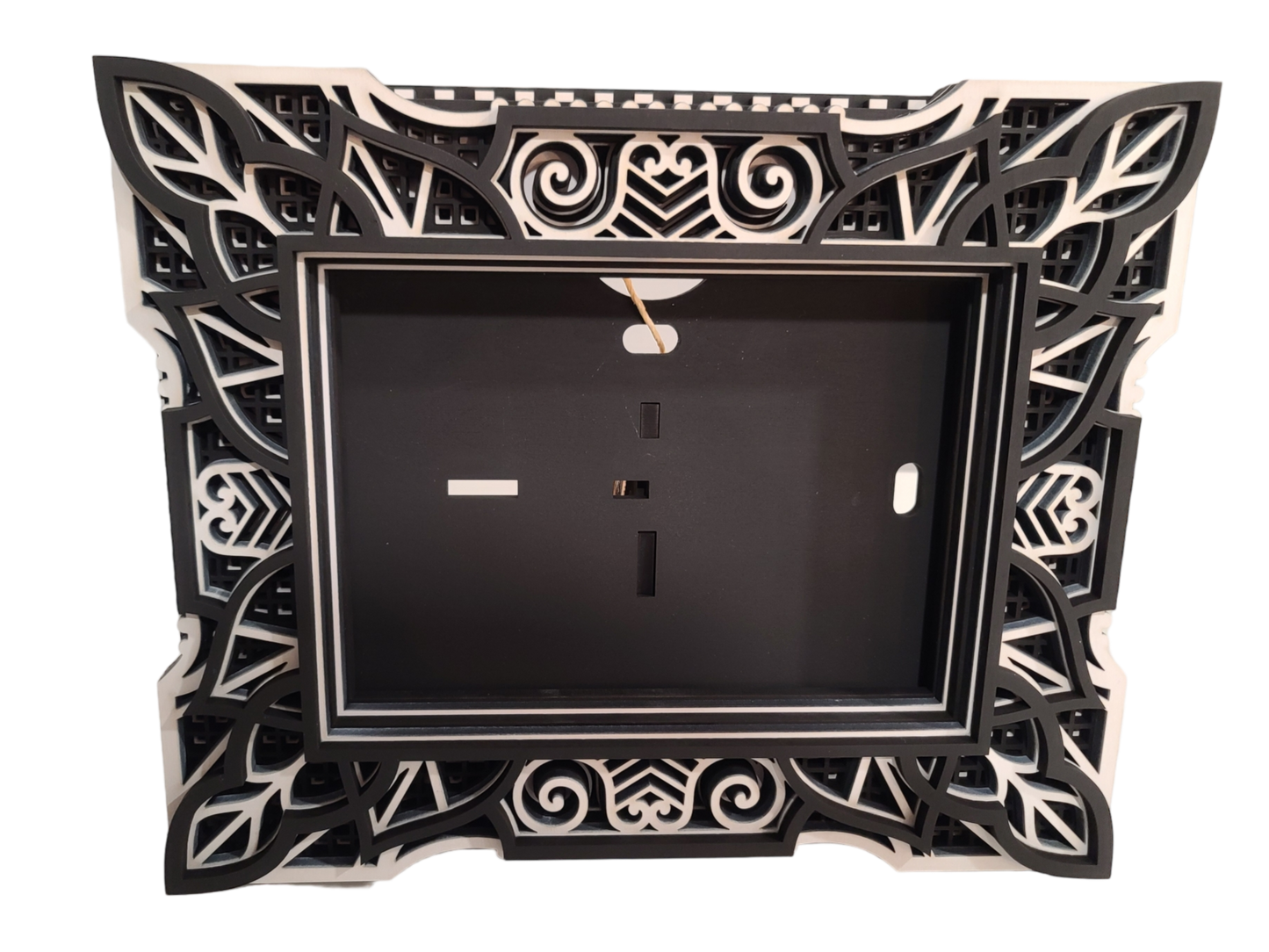 5 x 7 Photo Frame (8" x 10.5") Black + White