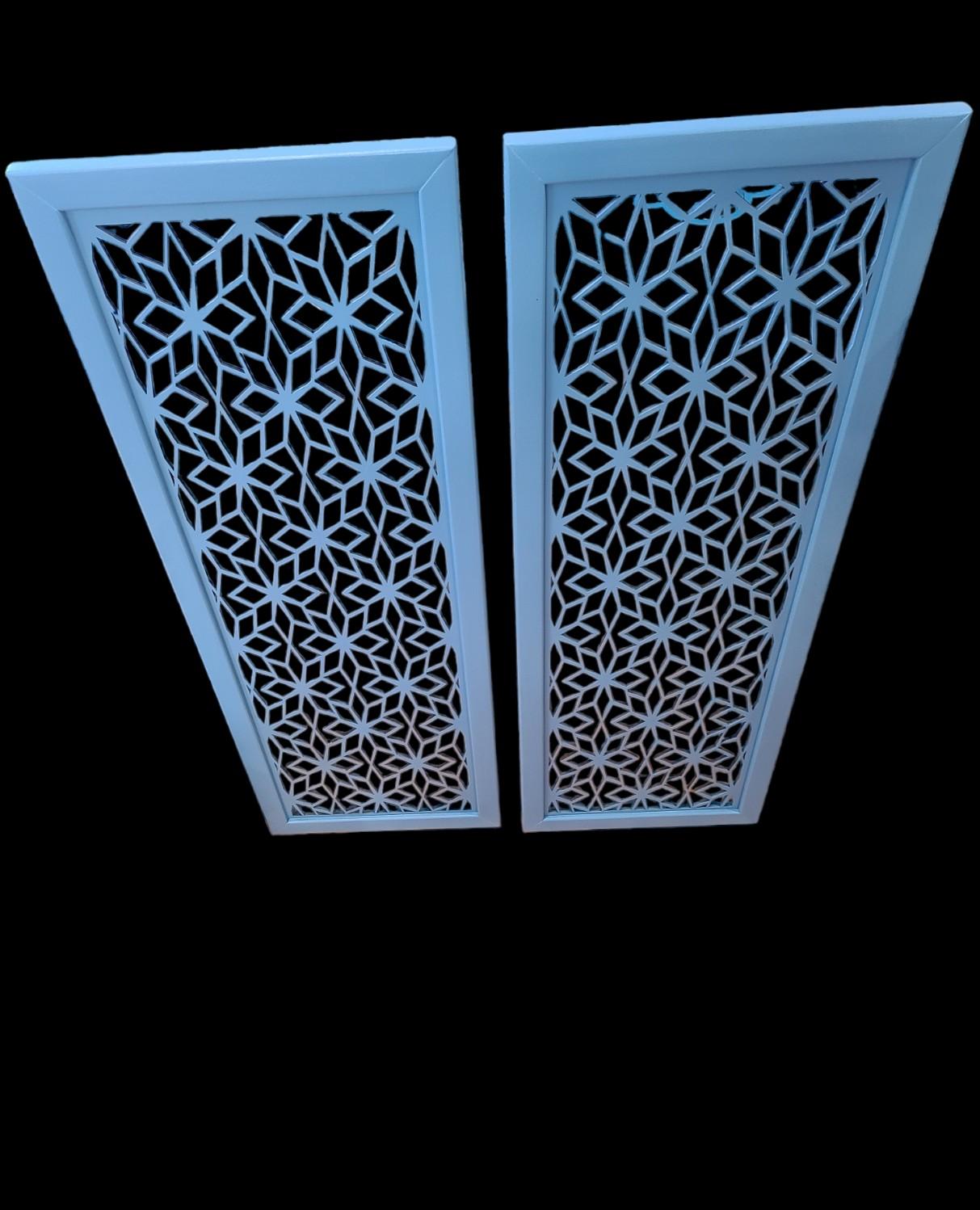 Blue 2 Panel (37.5" x 13.5" each panel)