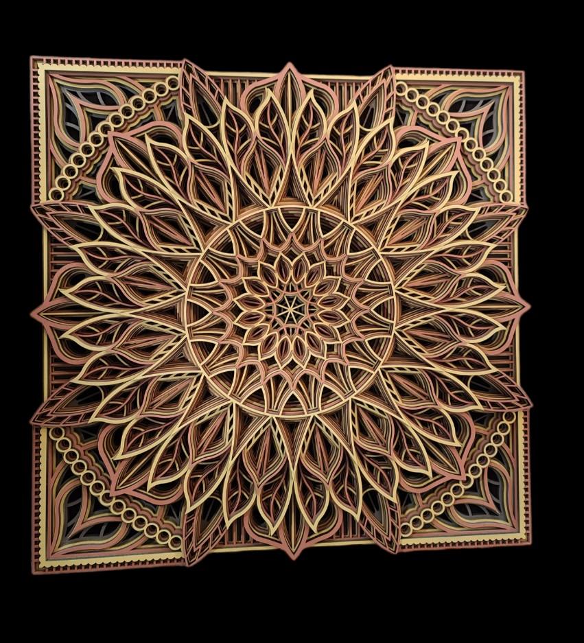 Sunflower (16.5" x 16.5)