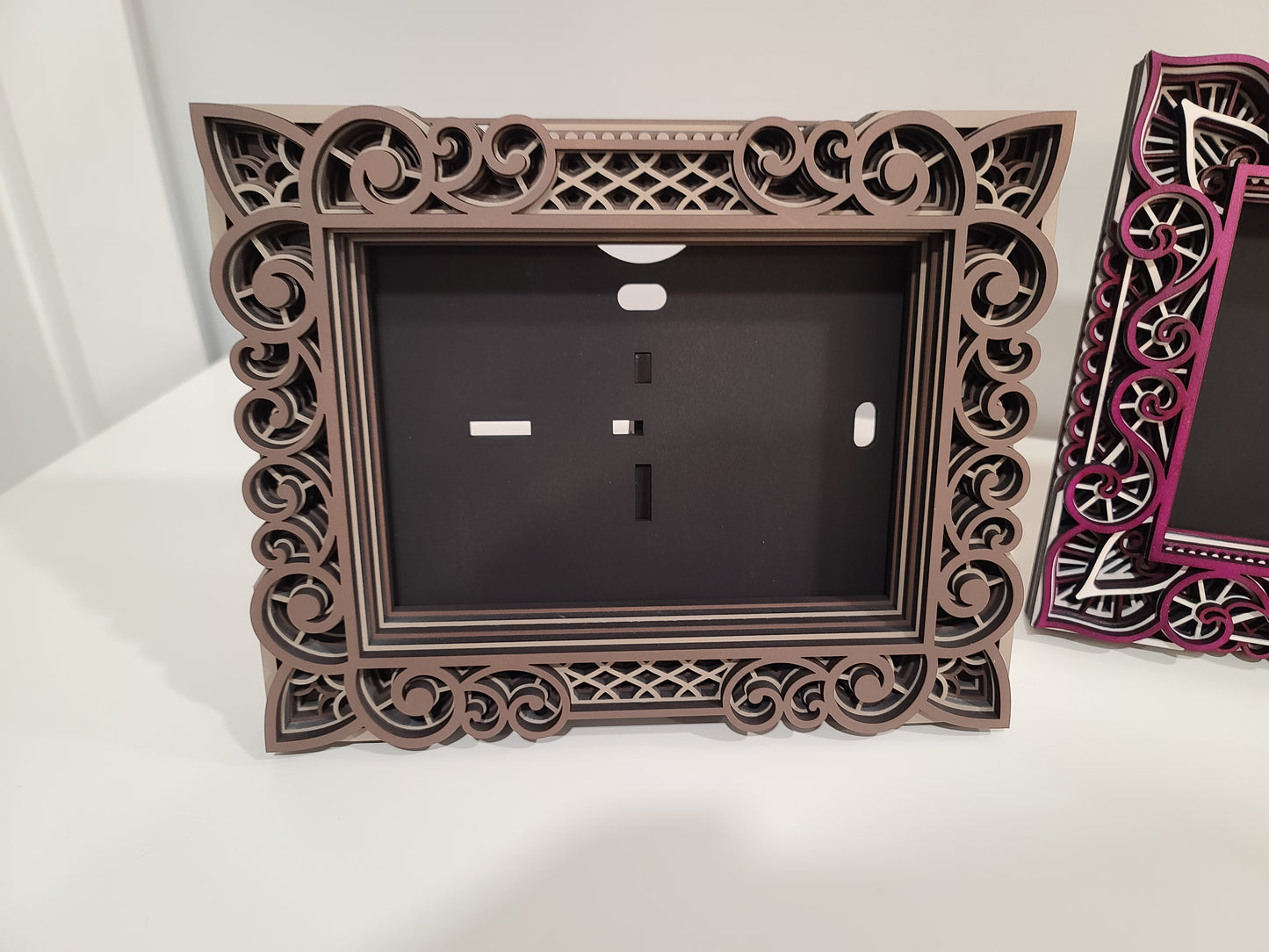 5 x 7 Photo Frame (8" x 10.5") Brown