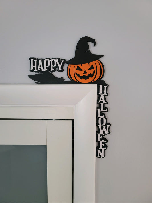 Happy Halloween Pumpkin - Frame Hugger
