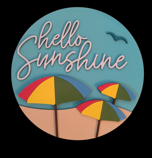 Hello Sunshine (17.5" Round)