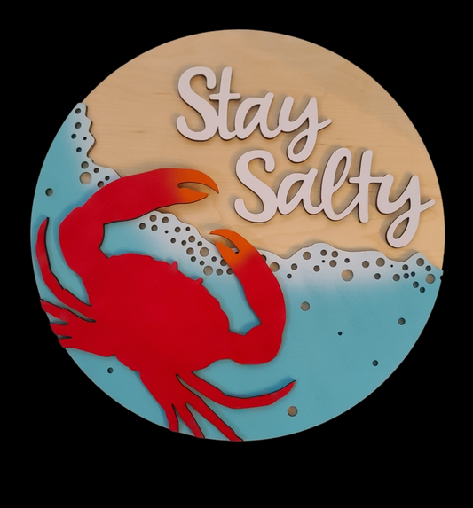 Stay Salty (17.5" Round)